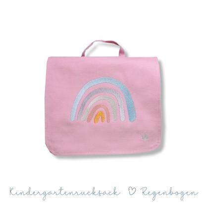 Kleine Freunde backpack/bag rainbow - pink
