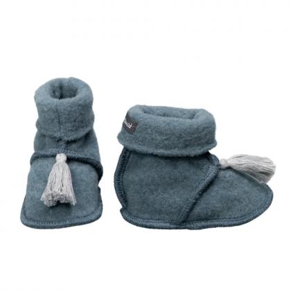 Kitz Heimat Baby shoes JUN - Frosty Blue/Light Grey
