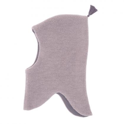 Kitz Heimat Baby scarf hat JUN - Dusty Lilac/Mauve