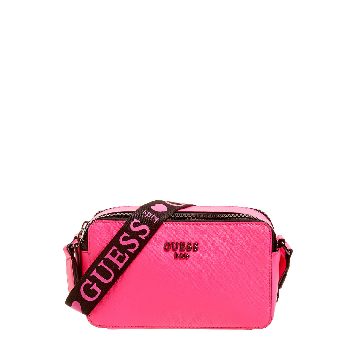 guess neon pink bag